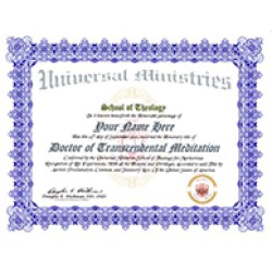 Psychic Doctorate Degree Psychic Doctorate Degree