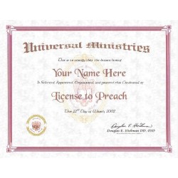 Licence to Preach