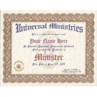 Fancy Ordination Certificate Fancy Ordination Certificate