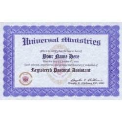 Registered Pastoral Assistant