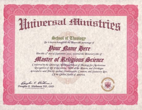Biblical Religious Master Degree