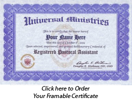 License to Preach